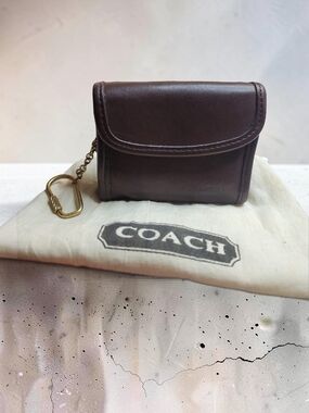 COACH Multifunction Wallet (Style #7219) 1990s VINTAGE With Dustbag Euc